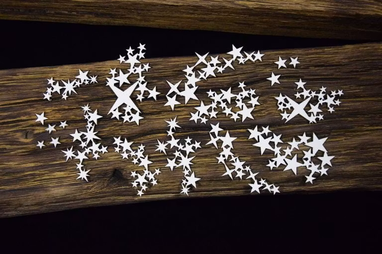 Snipart Chipboard - 34533 Reach For The Stars – Stars