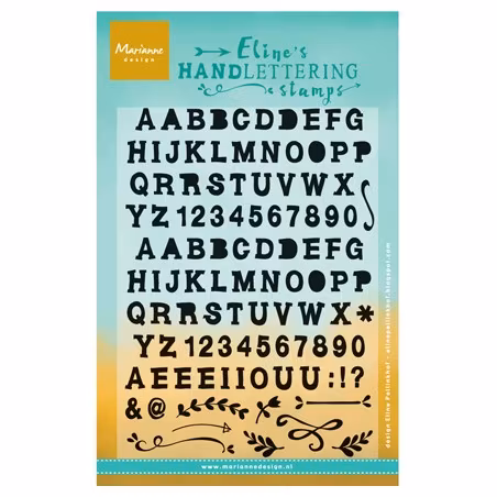 Marianne Design Stamps - handlettering stamps ec0160