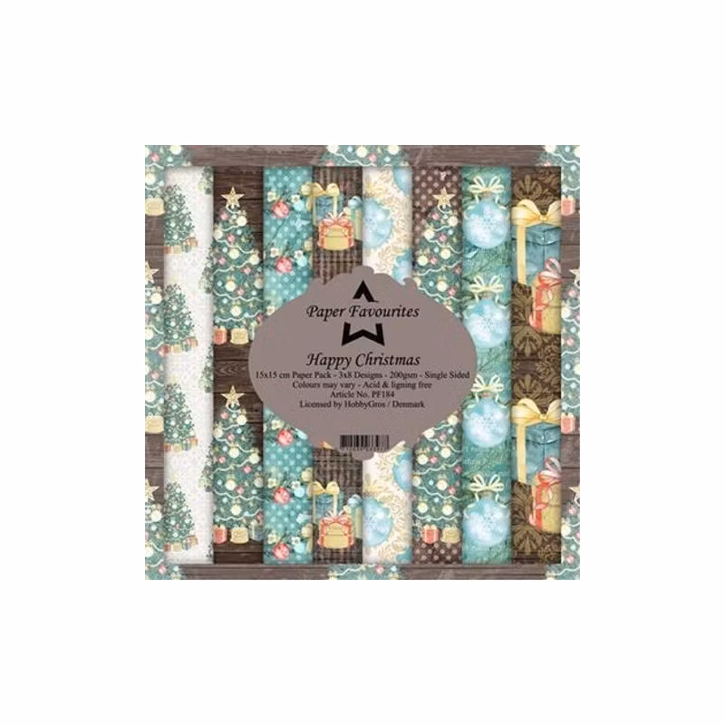 Paper Favourites pack 6x6 - Happy christmas
