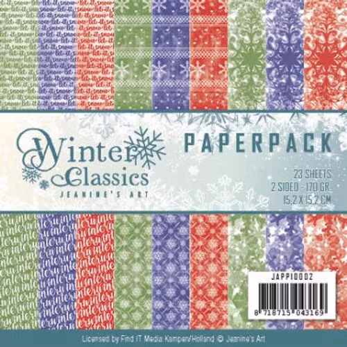 Paperpack 6x6 Jeanines art - JAPP10002