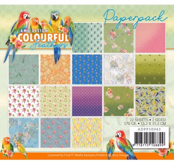 Paperpack 6x6 Amy Design - ADPP10043