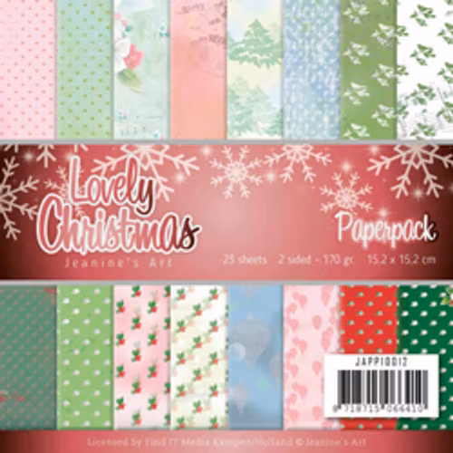 Paperpack 6x6 Jeanines art - JAPP10012