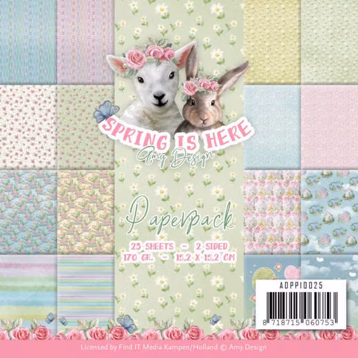 Paperpack 6x6 Amy Design - ADPP10025