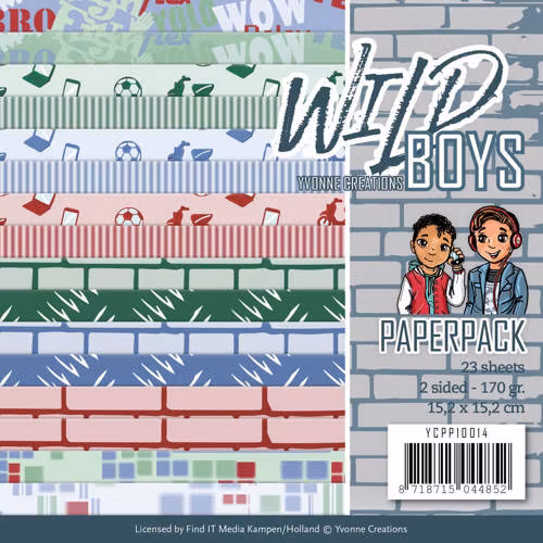 Paperpack 6x6, Yvonne Creations YCP10014