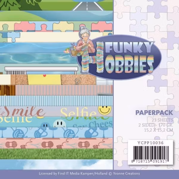 Paperpack 6x6, Yvonne Creations YCPP10036