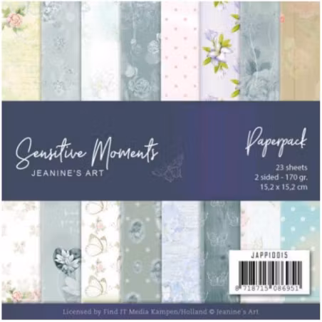 Paperpack 6x6 Jeanines art - JAPP10015