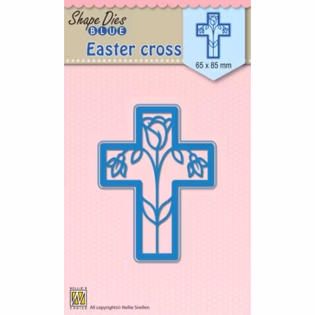 Nellie Snellen Die Blue - easter cross
