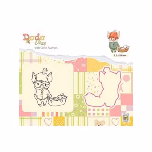 Nellie Snellen stamp and die - ddcs016