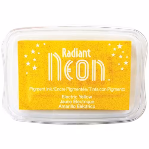 Tsukineko radiant neon - Electric yellow