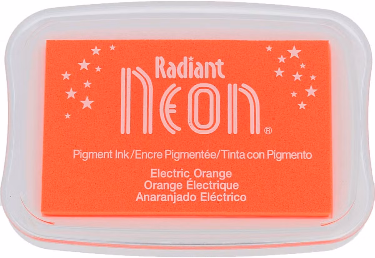 Tsukineko radiant neon - Electric orange
