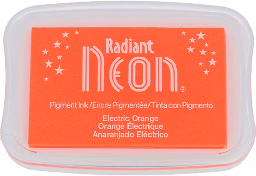 Tsukineko radiant neon - Electric orange