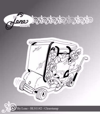 By Lene Stamps - BLS1142 golfcar