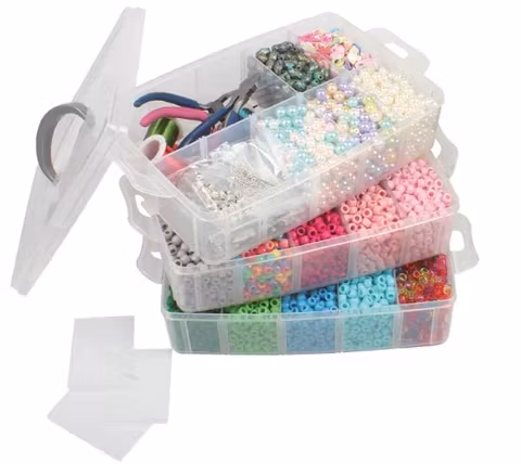 HobbyGros Storage Solutions "Storage Box w/Movable Compartments" SS102