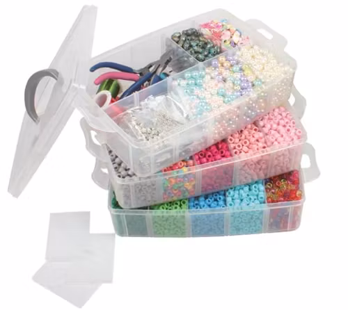 HobbyGros Storage Solutions "Storage Box w/Movable Compartments" SS102