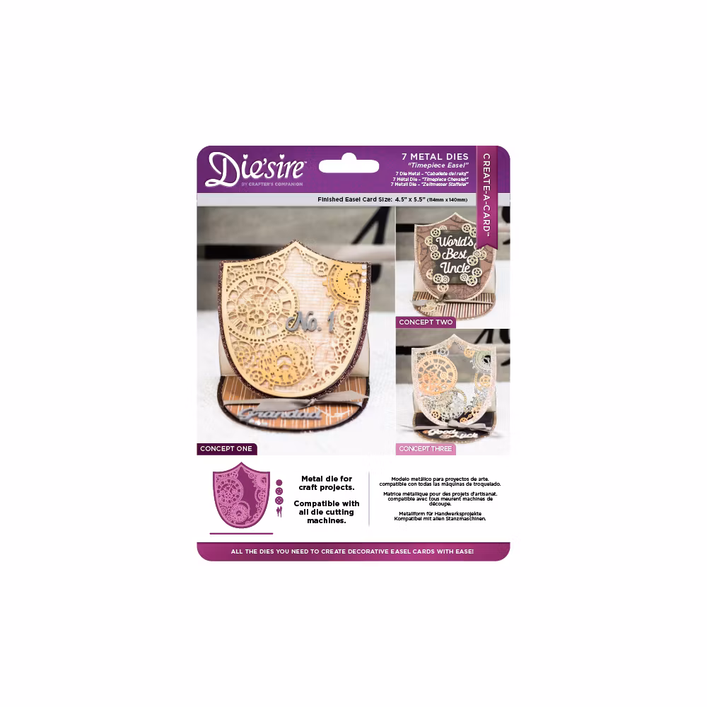 die'sire, Die - timepiece Easel
