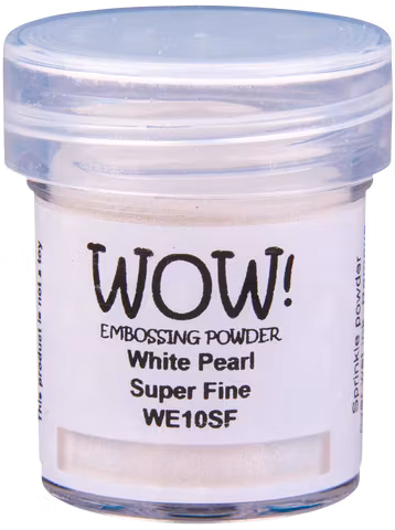 WOW! Embossing Powder "Pearlescents - White Pearl - Super Fine" WE10SF
