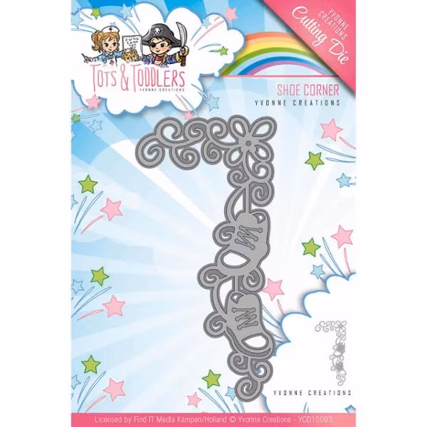 YVONNE DESIGN DIE YCD10093  corner shoes