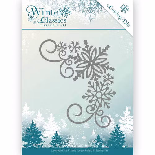 Jeanines Art Dies - winter corner JAD10026
