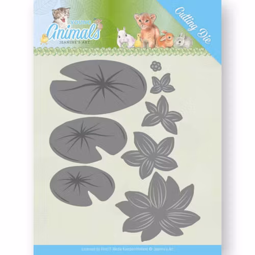 Jeanines Art Dies - lily pond leaves JAD10069