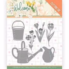 Jeanines Art Dies - Watering can & Buck JAD10117