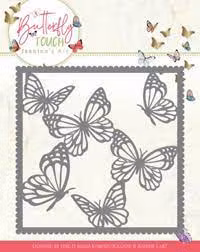 Jeanines Art Dies - Butterfly Frame" JAD10118