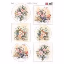 Marianne Design Sheets A4 "Mattie's - Spring Bouquets" MB0207