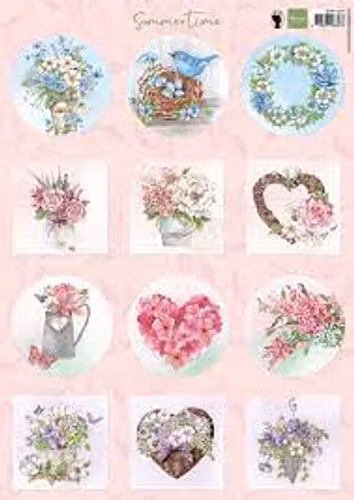 Marianne Design Sheets "Els mini's Summertime" EWK1293
