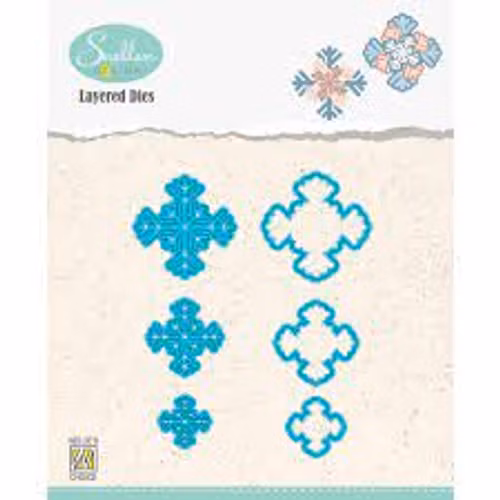 Nellie snellen Dies - Layered Dies Snowflakes LDSF004