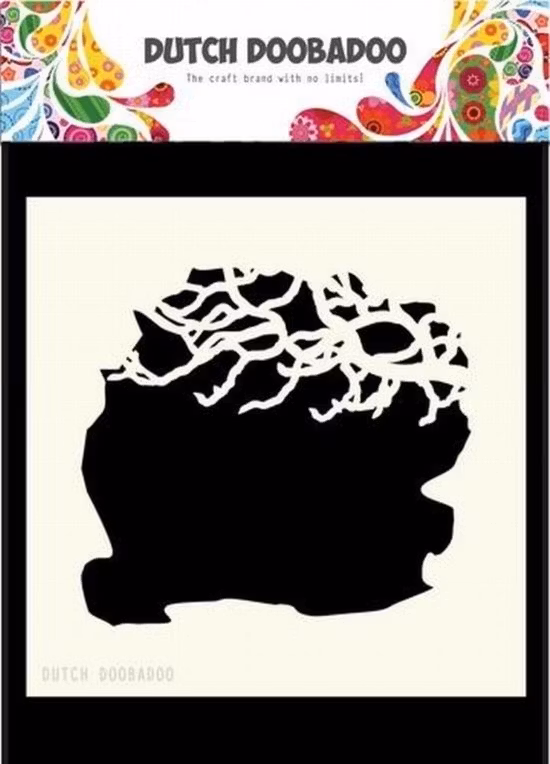 DDBD MASK STENCIL 15 x 15 CM “Tree Branches”