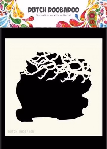 DDBD MASK STENCIL 15 x 15 CM “Tree Branches”