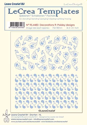LEANE Stencil "Decorations 9” 95.4483
