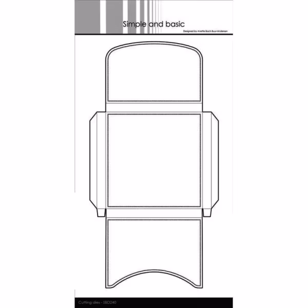 Simple and Basic die "Giftbox 10x10cm cards" SBD240