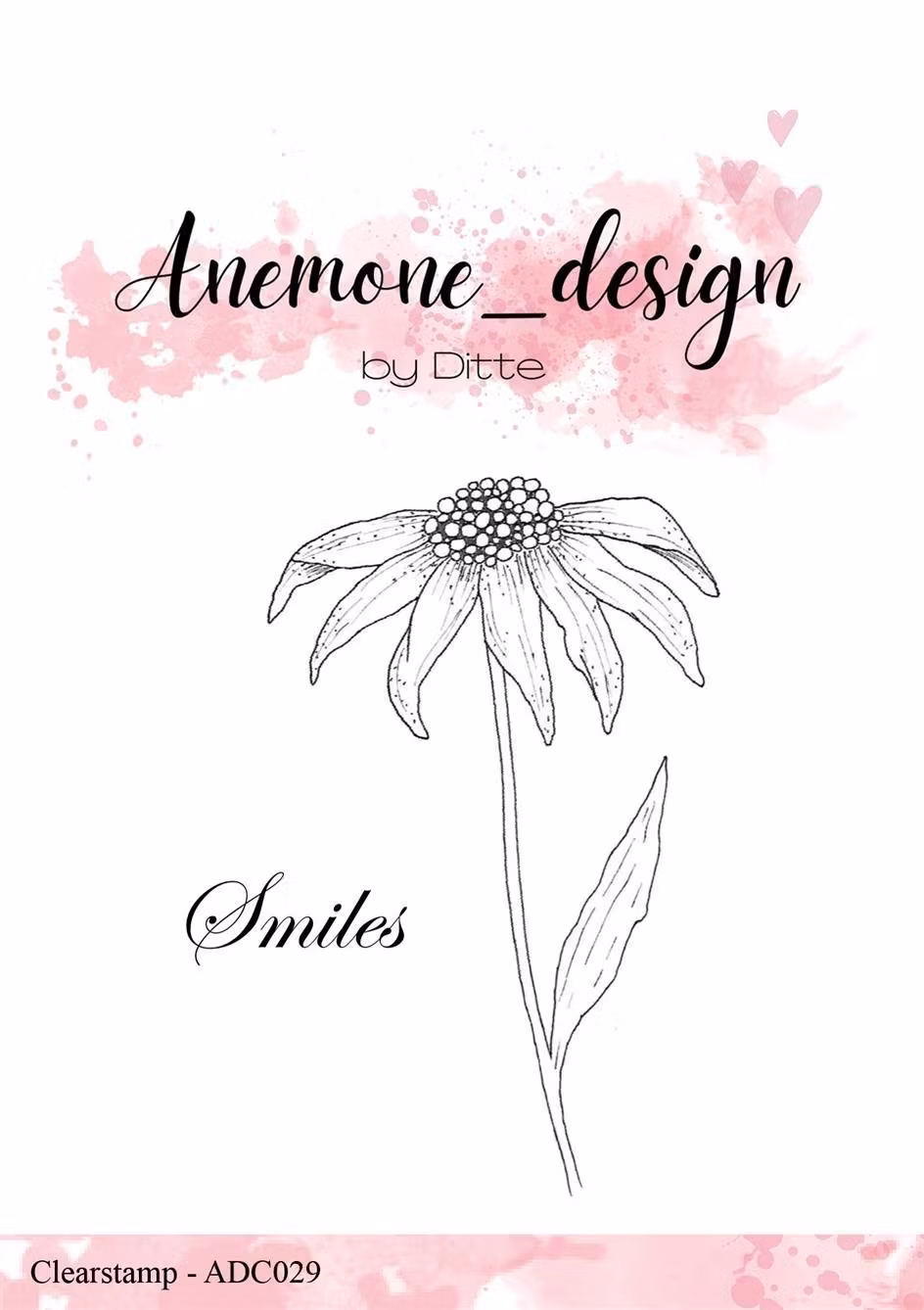 Anemone Stamp - Flowers Smiles ADC029