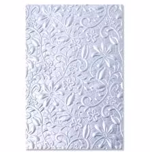 665324 Sizzix 3-D Textured Impressions Embossing Folder - Lacey