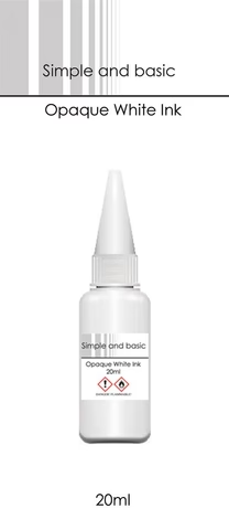Simple and basic - Opaque White Ink SBI001