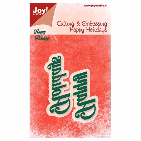 Joy! crafts Die - happy holiday 6002/2028