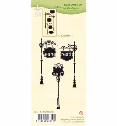 Leane Clearstamp "Signboards" 55.3127