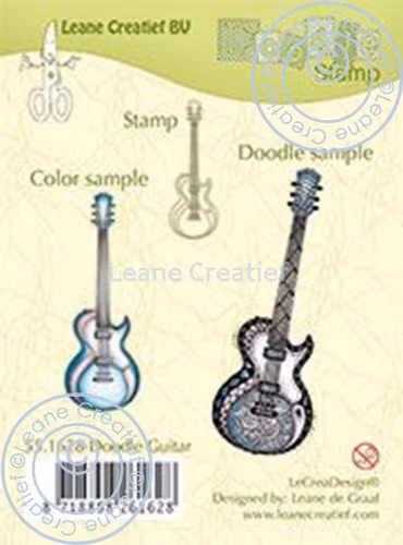 LEANE CLEARSTAMP “Doodle Guitar” 55.1628