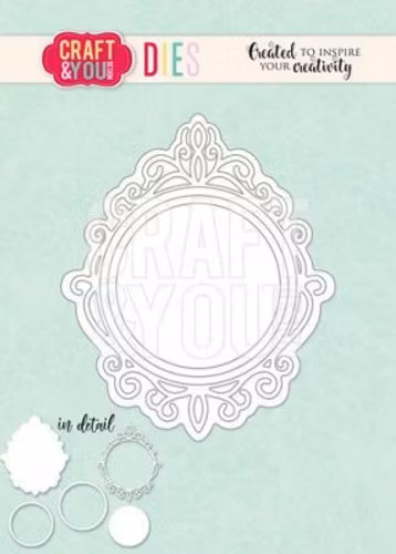 Craft & you dies - Vintage frame set CW121