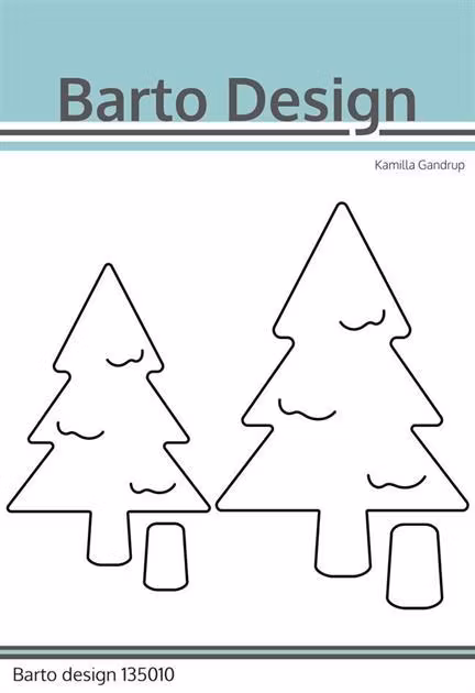 Barto design dies - Christmas tree with stump