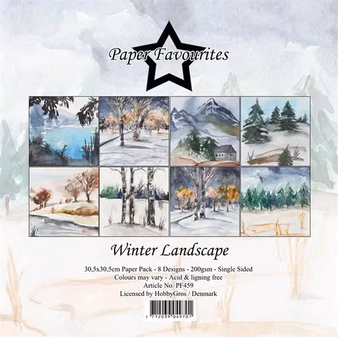 Paper Favourites pack 12x12 - Winter Landscape