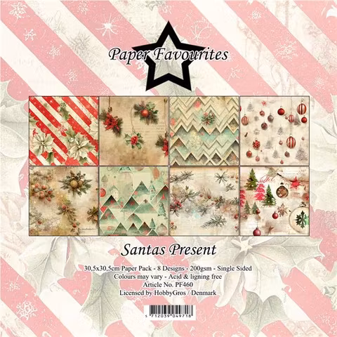 Paper Favourites pack 12x12 - Santas Present