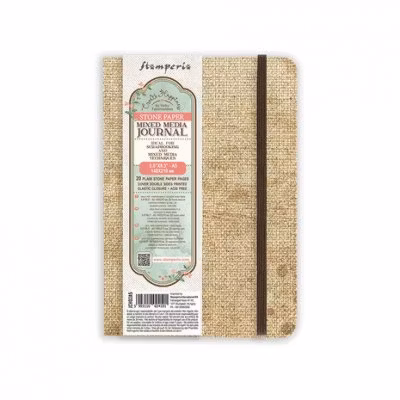 Stamperia Mixed media journal A5 - 20 plain stone paper pages
