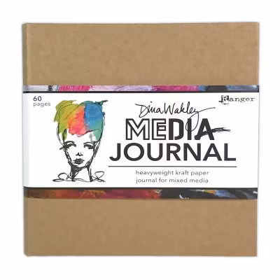 Dina Wakley Kraft Media Journal ca 6x6 tum
