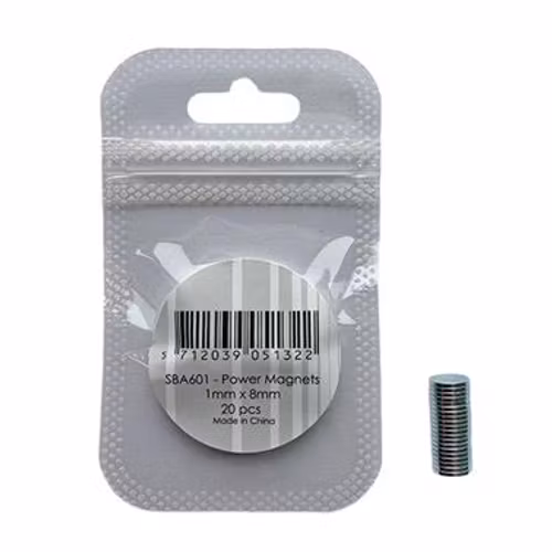 Simple and Basic Power Magnets SBA601 1x8mm