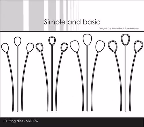 Simple and Basic die "Decorative Drop Branches" SBD179