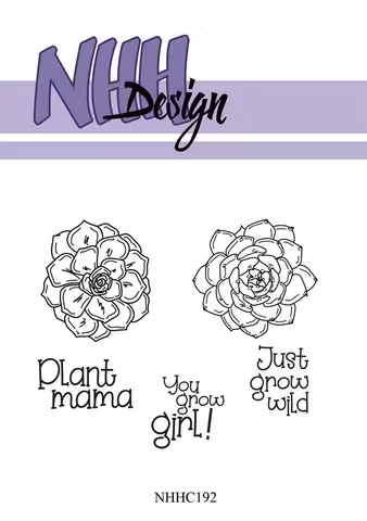 NHH Design Clearstamp - Blomma - NHHC192