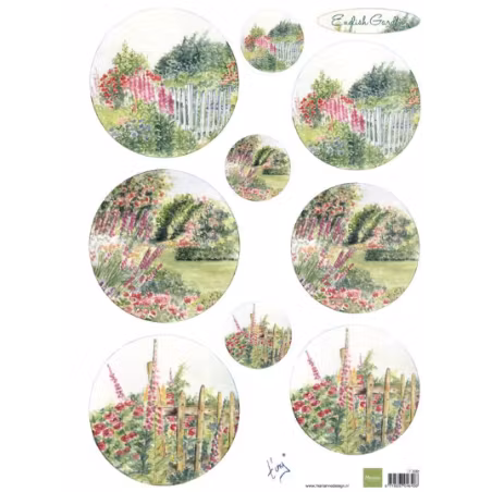 Marianne design Klippark - English Garden - IT592