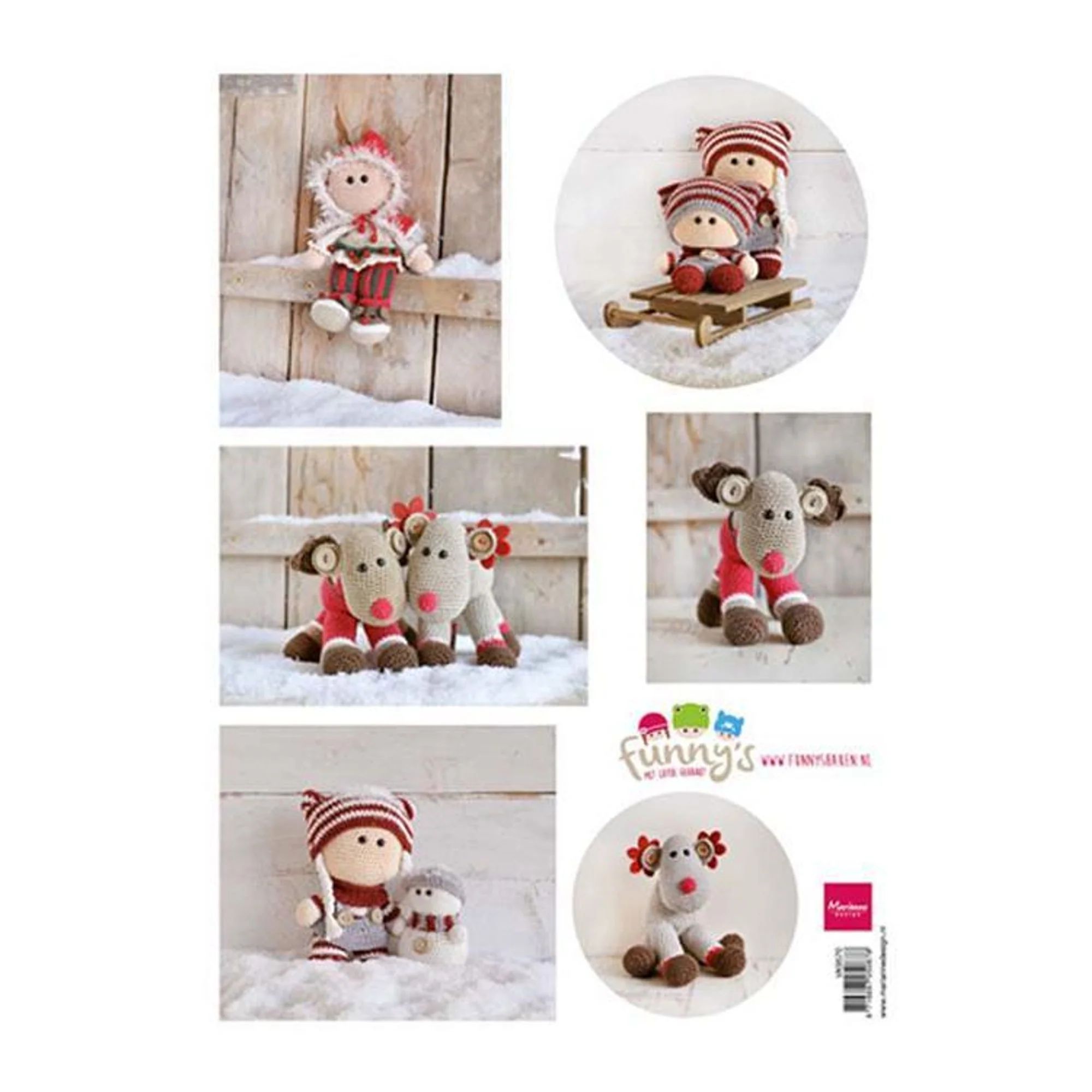 Marianne design Klippark - Jul Dockor  - EWK