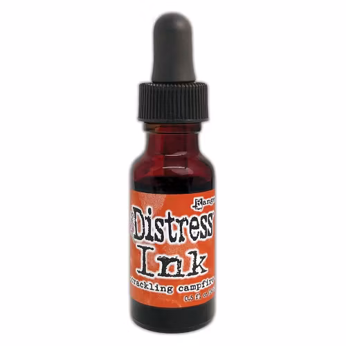 Distress ink refill, crackling campfire